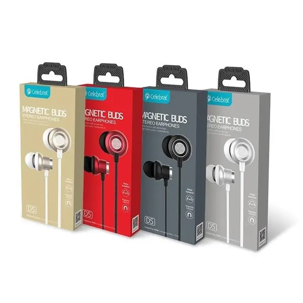هندزفری سلبریت مدل D5 Celebrat D5 Stereo Earphone