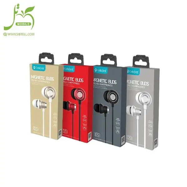 هندزفری سلبریت مدل D5 Celebrat D5 Stereo Earphone