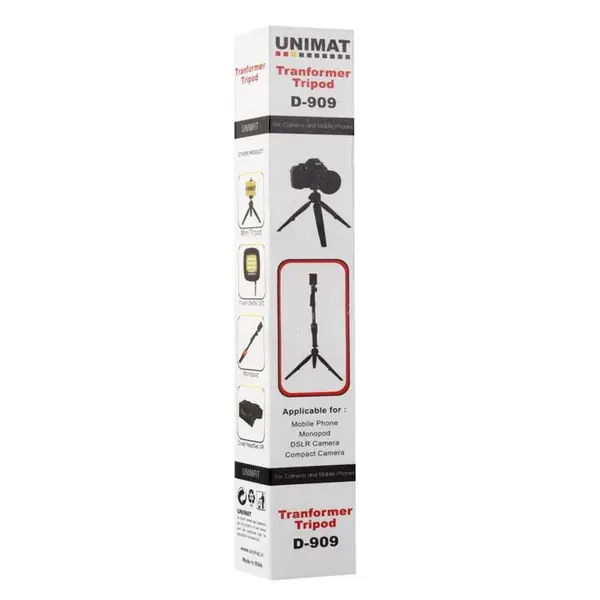 سه پایه نگهدارنده یونیمات مدل D-909 Tranformer Unimat D-909 Tranformer Tripod