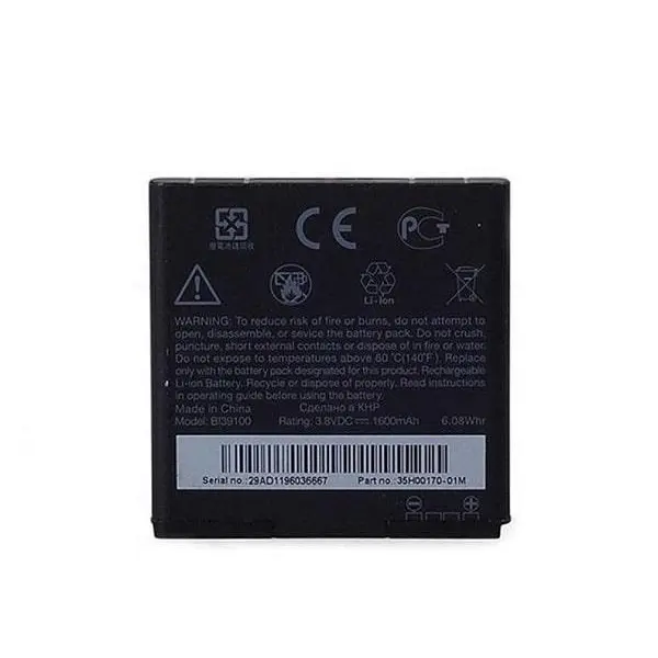باتری موبایل HTC مدل BI39100 با ظرفیت 1600mAh مناسب برای گوشی موبایل اچ تی سی G20 HTC BI39100 1600mAh Battery For HTC G20 - 2