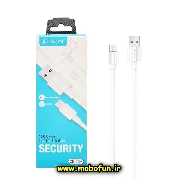 کابل شارژ MicroUSB سلبریت Celebrat مدل CB-09M طول 1 متر - 3