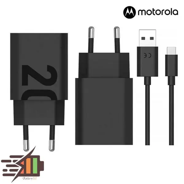 شارژر و کابل شارژ موتورولا Motorola Moto G9 Power