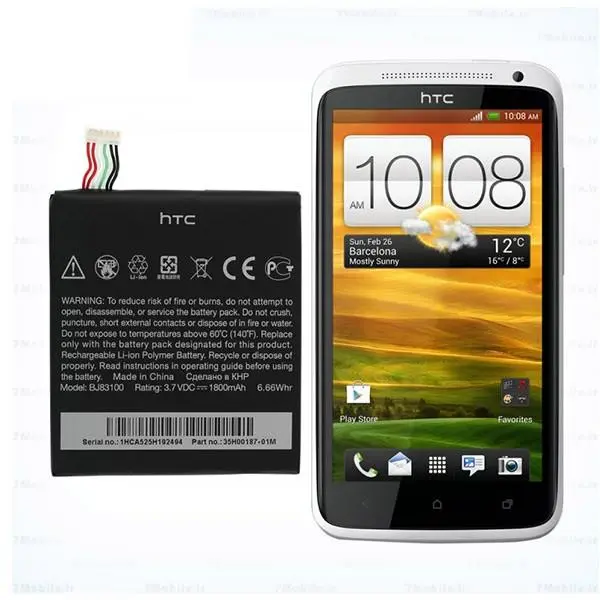باتری گوشی موبایل اچ تی سی One x plus HTC One X/XL/X Plus Mobile Battery / BJ83100