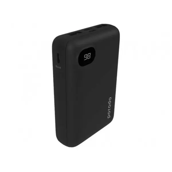 پاوربانک 10000 پورودو Porodo Super-Compact Power Bank PBFCH002-BK