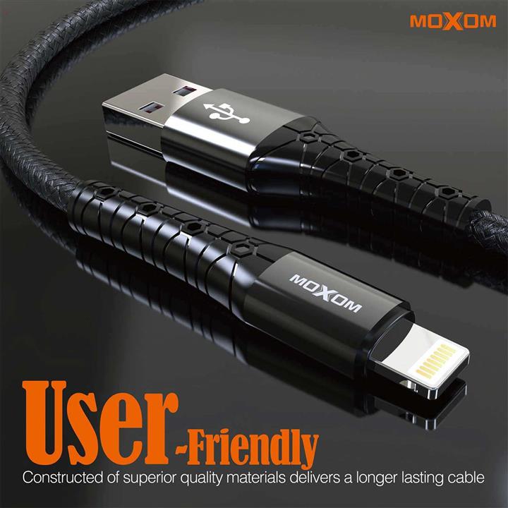 کابل شارژ و دیتا اندروید Micro USB موکسوم مدل MX-CB28