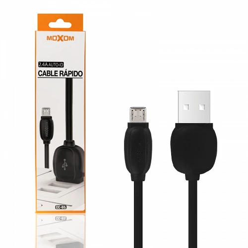 کابل شارژ و دیتا اندروید Micro USB موکسوم مدل MX-CB28