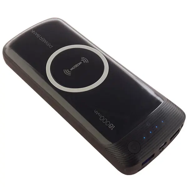 شارژر همراه بی سیم موکسوم مدل MP187 ظرفیت 18000 میلی آمپر ساعت MOXOM MP187 18000mAh Wireless Power Bank - 5