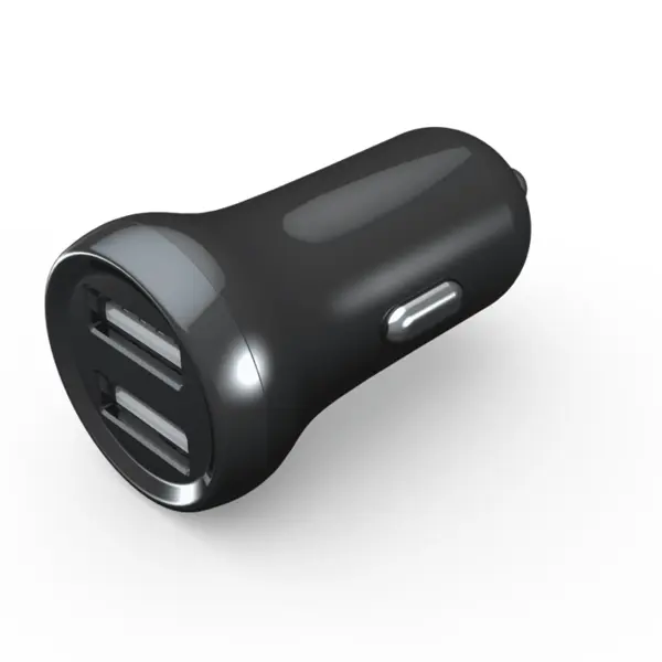 شارژر فندکی داخل خودرو پورودو Porodo Dual Port Mini Car Charger PD383-BK