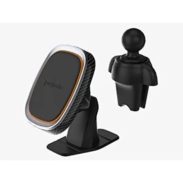پایه نگه دارنده مغناطیسی موبایل داخل خودرو پورودو Porodo Magnetic Car Mount Holder PD-AVU2M-SL - 2