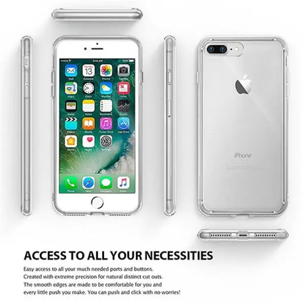 قاب محافظ شیشه ای- ژله ای Belkin برای Apple iPhone 8 Plus - 2