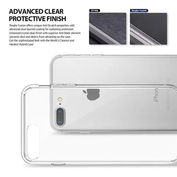 قاب محافظ شیشه ای- ژله ای Belkin برای Apple iPhone 8 Plus - 4