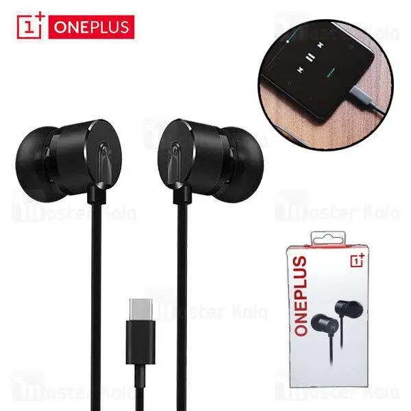 هندزفری سیمی Type C وان پلاس OnePlus be02t earphone bullets - 2