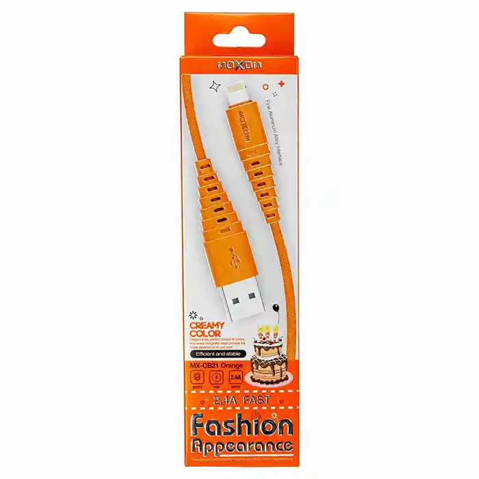 کابل شارژ USB به Lighting موکسوم مدل MX_CB21