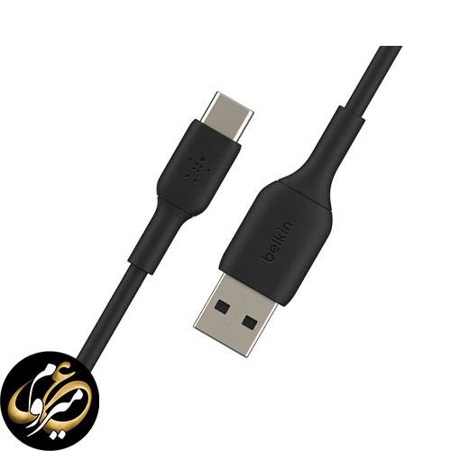 کابل تبدیل USB به USB-C بلکین مدل Belkin CAB001btmbk