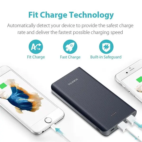 پاوربانک روموس مدل سنس 10 با ظرفیت 10000 میلی آمپر ساعت Romoss Sense 10 10000mAh Power Bank