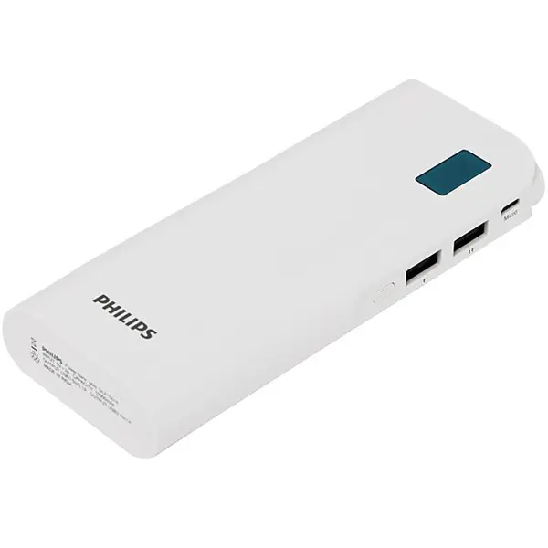 شارژر همراه فیلیپس مدل DLP10016 ظرفیت 10000 میلی آمپر ساعت Philips DLP10016 10000 mHA Power Bank - 5