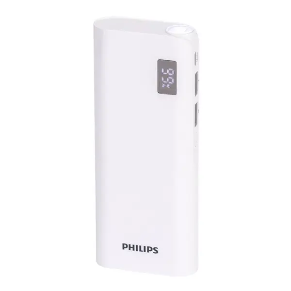شارژر همراه فیلیپس مدل DLP10016 ظرفیت 10000 میلی آمپر ساعت Philips DLP10016 10000 mHA Power Bank - 3