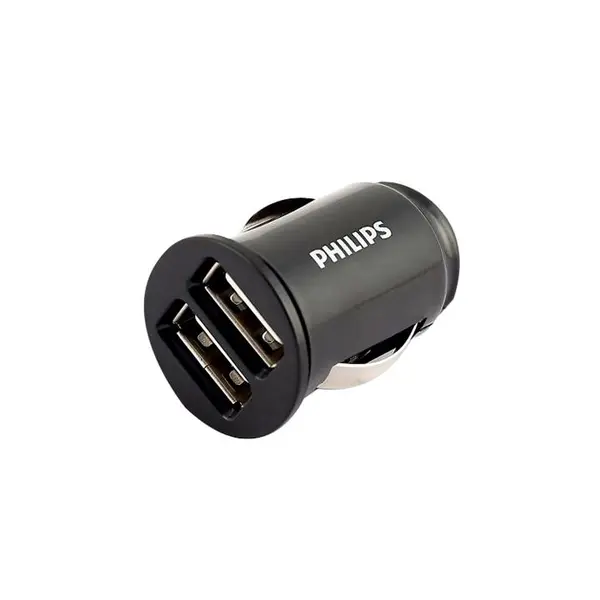 شارژر فندکی فیلیپس مدل DLP2554 PHILIPS DLP2554 Car Charger - 5