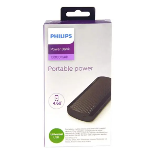 شارژر همراه فیلیپس مدل DLP2713NB ظرفیت 13000 میلی آمپر ساعت Philips DLP2713NB 13000mAh Power Bank - 2