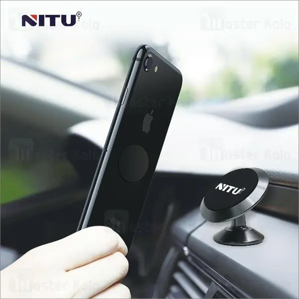پایه نگهدارنده و هولدر آهن ربایی نیتو NITU NT-NH09 Magnetic Mount Holder NITU NH9 Phone Holder - 3