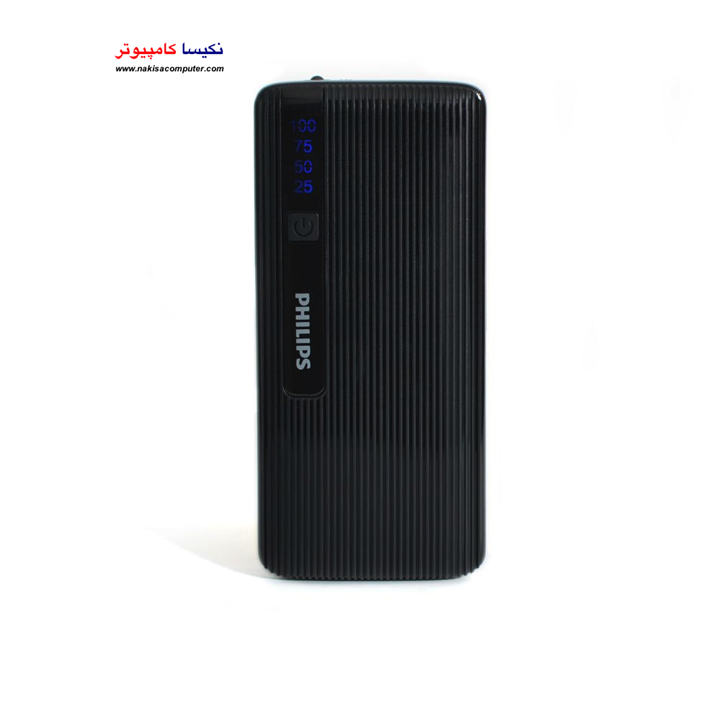 شارژر همراه فیلپس ظرفیت ۱۰۰۰۰ میلی امپر ساعت PHILIPS power bank DLP 2710