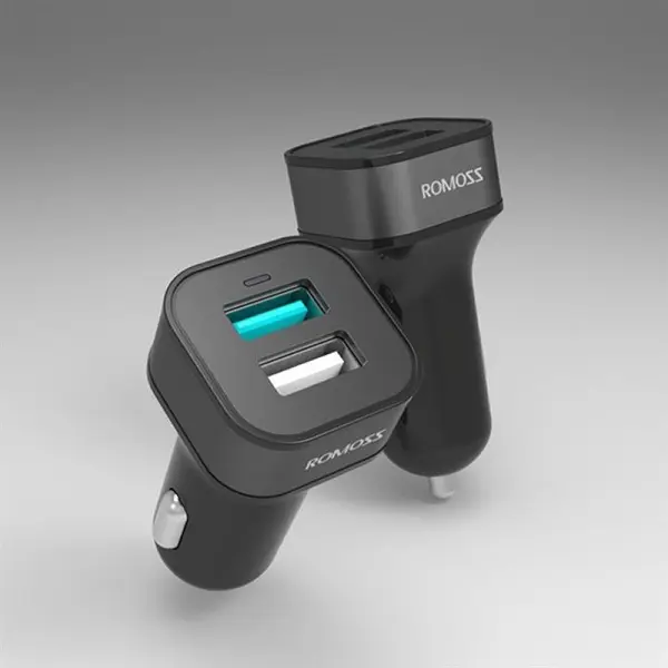 شارژر فندکی روموس مدل Pocket Power Pro AU30Q Romoss Pocket Power Pro AU30Q Car Charger
