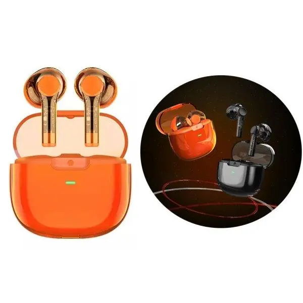 هندزفری بی سیم رسی RECCI REP-W50 Amber Wireless Earbuds