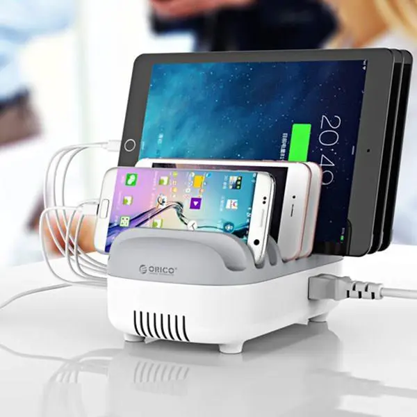 ایستگاه شارژ 10 پورت با استند اریکو مدل DUK-10P Orico DUK-10P Port stand Charger - 2