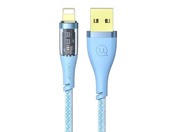 کابل فست شارژ یو اس بی به لایتنینگ 1.2 متری یوسامز USAMS US-SJ571 USB to Lightning Fast Charging Data Cable