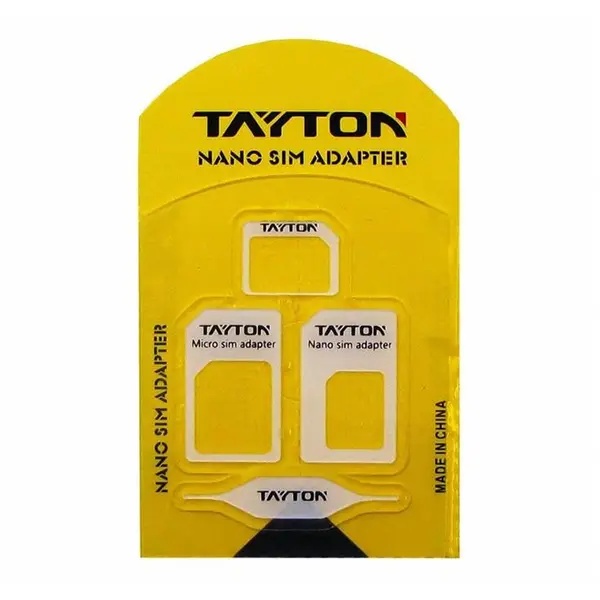 تبدیل سیم کارت های نانو و میکرو به سیم کارت عادی اوریکو مدل tayton به همراه باز کننده درب گوشی - 4