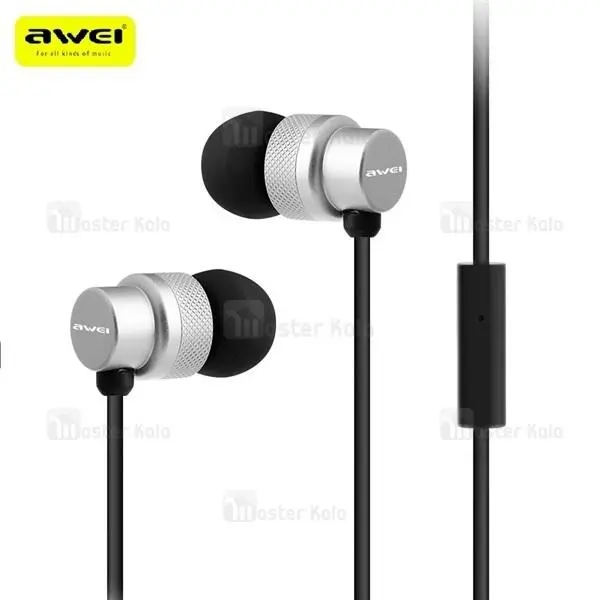 هندزفری سیمی AWEI ES-970i IN-Ear Headphones ساختار تو گوشی