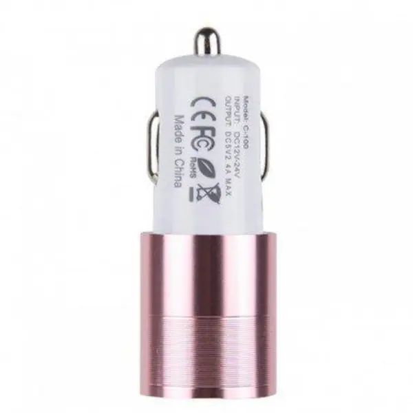 شارژر فندکی آوی مدل C-100 Awei C-100 Dual USB Car Charger