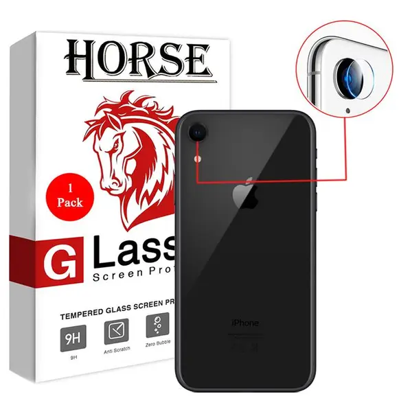 محافظ لنز دوربین هورس مدل UTF مناسب برای گوشی موبایل اپل iPhone XR - 2