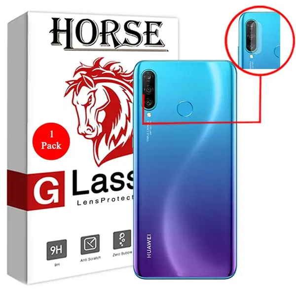 محافظ لنز دوربین گلس هورس مدل UTF مناسب برای گوشی موبایل هوآوی P30 lite / nova 4e Horse UTF Lens Protector Glass For Huawei P30 lite / nova 4e - 3