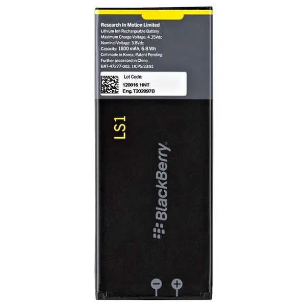 باطری بلک بری زد 10 مدل ال اس 1 BlackBerry Battery Z10 Model LS1