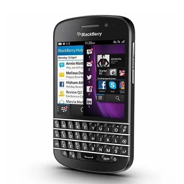 محافظ صفحه نمایش شیشه ای BlackBerry مدل Q10 BlackBerry Q10 Glass Screen Protector - 3
