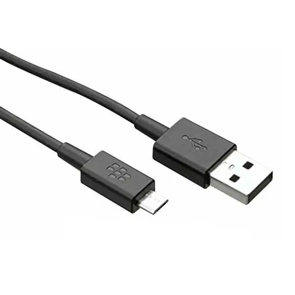 کابل شارژ و انتقال داده میکرو یو اس بی بلک بری BlackBerry Micro USB Cable 1.2m - 2