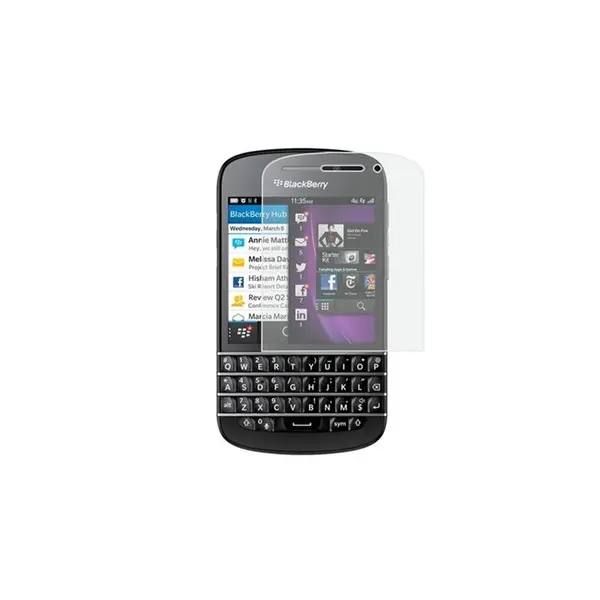 محافظ صفحه نمایش شیشه ای BlackBerry مدل Q10 BlackBerry Q10 Glass Screen Protector - 5