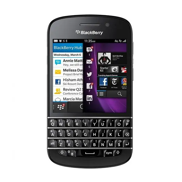 محافظ صفحه نمایش شیشه ای BlackBerry مدل Q10 BlackBerry Q10 Glass Screen Protector - 2