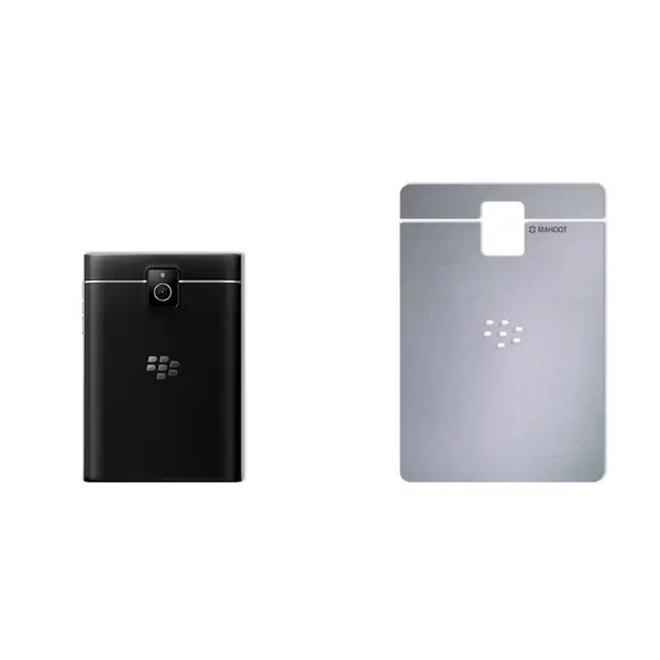 برچسب تزئینی ماهوت مدل Black-color-shades Special مناسب برای گوشی BlackBerry Passport - 3