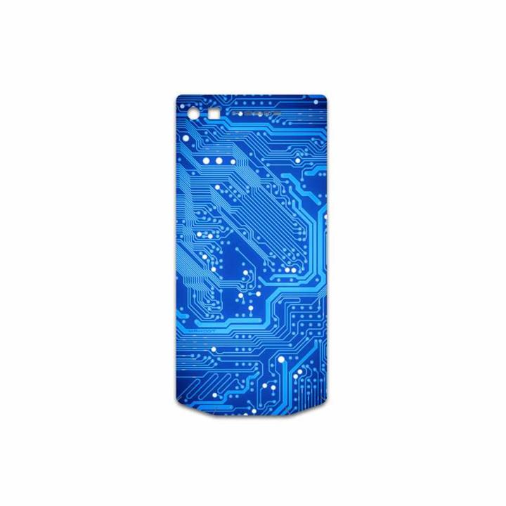 MAHOOT Blue-Printed-Circuit-Board Cover Sticker for BlackBerry P9982