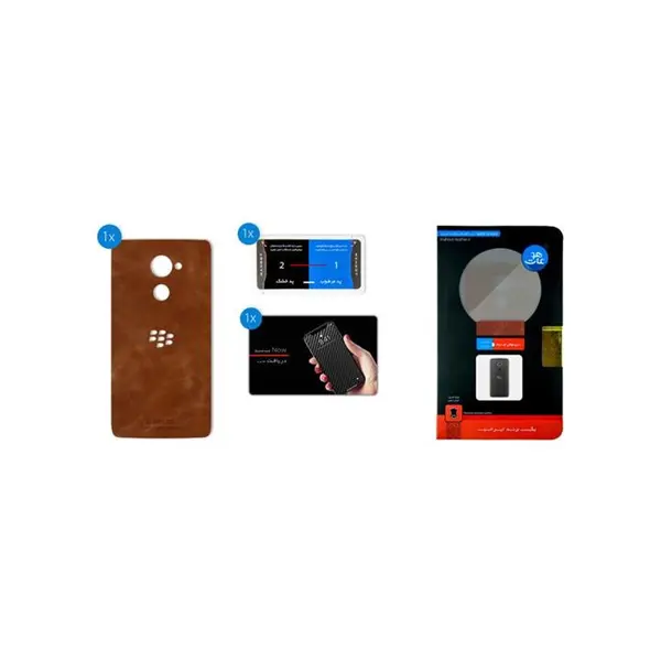 برچسب تزئینی ماهوت مدل Buffalo Leather مناسب برای گوشی BlackBerry Dtek 60 - 3