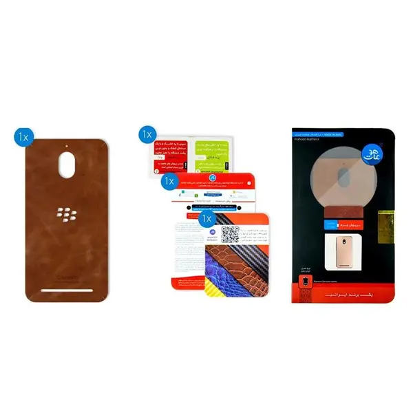 برچسب تزئینی ماهوت مدل Buffalo Leather مناسب برای گوشی BlackBerry Aurora - 2