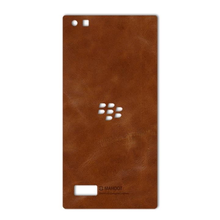 برچسب تزئینی ماهوت مدل Buffalo Leather مناسب برای گوشی BlackBerry Leap