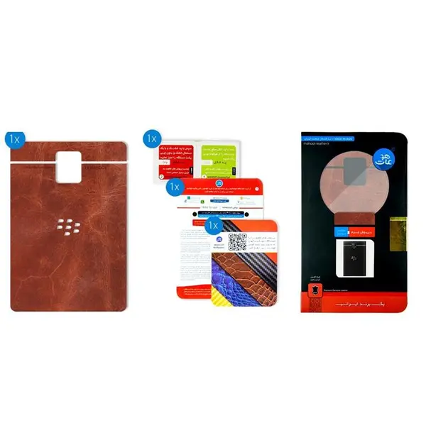 برچسب تزئینی ماهوت مدل Buffalo Leather مناسب برای گوشی BlackBerry Passport - 2