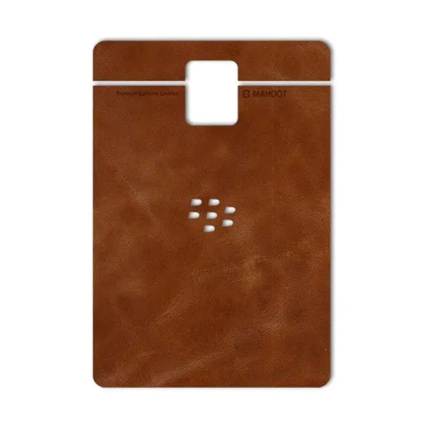 برچسب تزئینی ماهوت مدل Buffalo Leather مناسب برای گوشی BlackBerry Passport - 3