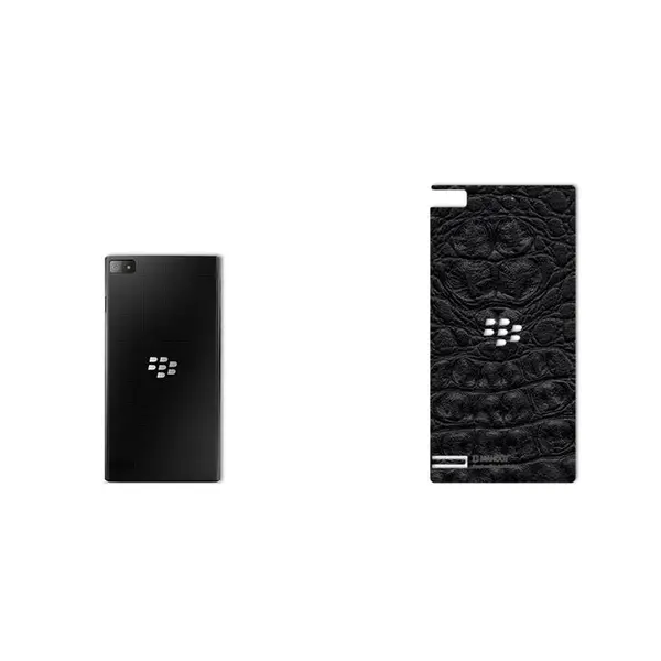 برچسب تزئینی ماهوت مدل Crocodile Leather مناسب برای گوشی BlackBerry Z3 - 3