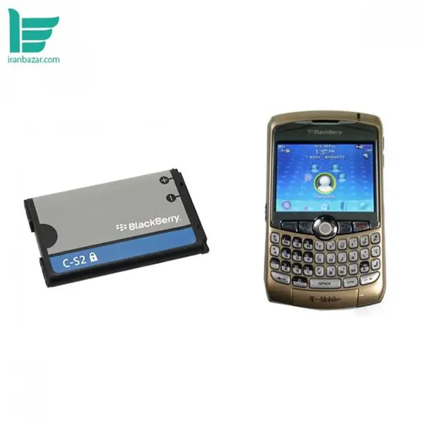 باتری موبایل بلک بری مدل C-S2 - ظرفیت 1000میلی آمپر مناسب موبایل Blackberry curve 8310 - 2