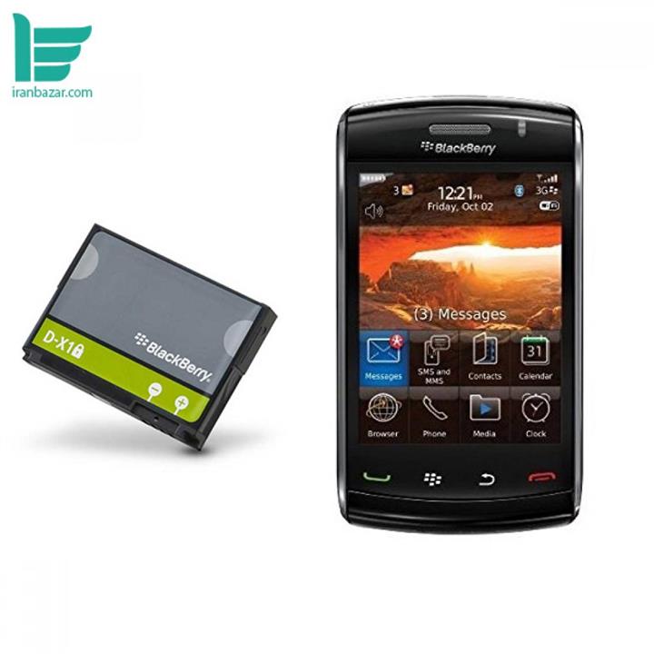 Black Berry D-X1 1380mAh Mobile Phone Battery For BlackBerry Storm2 9550