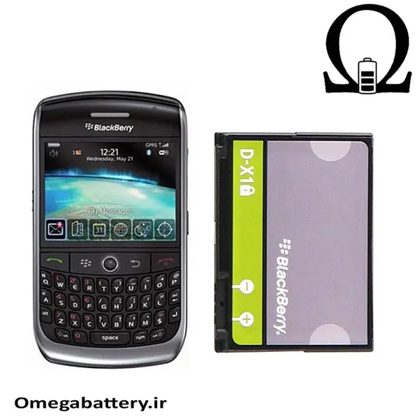 باتری موبایل بلک بری مدل D-X1 با ظرفیت 1400 میلی آمپر مناسب موبایل Blackberry Bold 9650 - 5